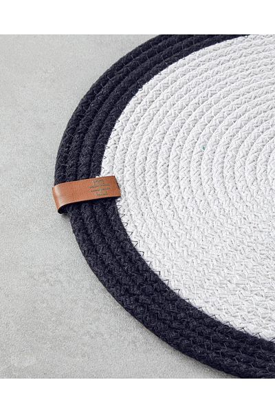 English Home 32 cm Μαύρο Dina Cotton - Αμερικάνικο Σερβίς