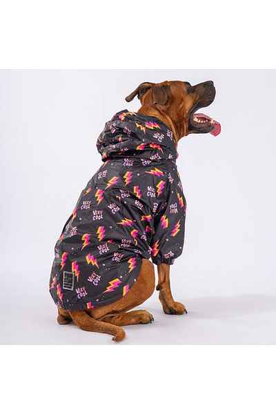 Pawstar Cool Fleece Medium-Large Breed Dog Coat Dog Raincoat Dog Dress Dog Outfit