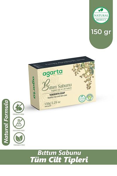 Agarta Natural Handmade Bıttım Soap 150 gr