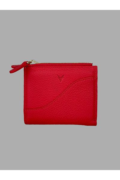Ahıska Deri Ahıska Double Zipper Women's Leather Wallet 2000