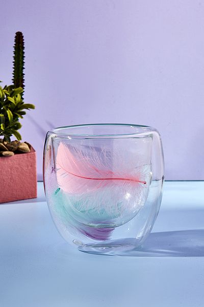Perotti Double Feather 250 ml Glass