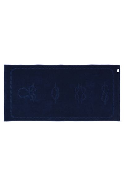 ANEMOSS Marineblaues 140 x 70 cm großes Strandtuch – Matrosenbinder