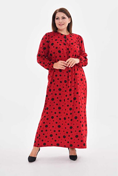 SALAT HEDİYELİK Elbise Anne Elbise Robalı Elbise Büyük Beden Elbise