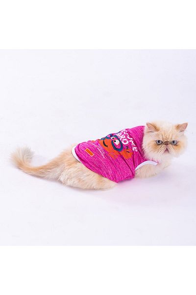 Pawstar Fuchsia Crab Cat Dog T-Shirt - Cat Dog Outfit