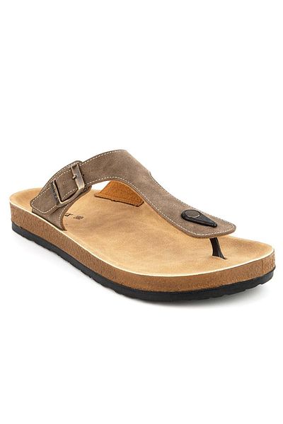 Muya Sni̇pe Anatomic Sole Men's Slippers Mink