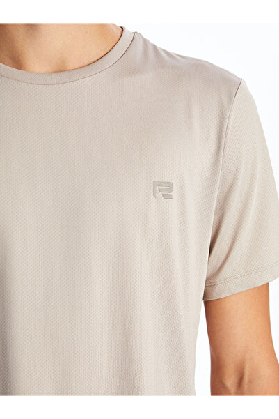 LC Waikiki Ανδρικό μπλουζάκι με κοντό μανίκι χτενισμένο βαμβακερό λαιμό