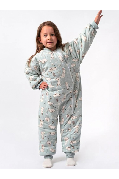 look design ÇOCUK UNISEX 2-3-4-5-6-7 YAŞ ANIMALS UYKU TULUMU 2.5 TOG