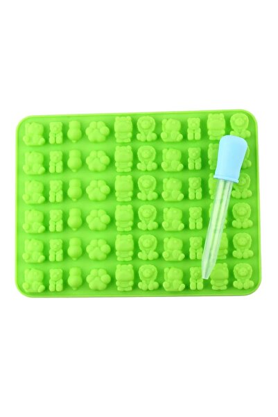 Genel Markalar Epoksi Sugarcraft Şekerleme Jelibon Mini Hayvanlar Silikon Çikolata Kalıbı