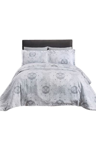 Donetella 3-Piece 300 TC Cotton King Size Duvet Set 240x260 cm