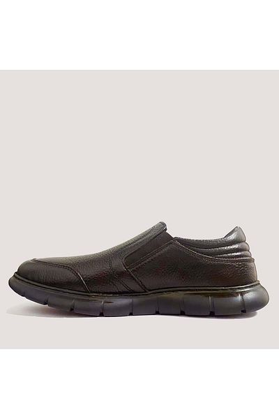 Bulldozer 250040 Men's Leather Casual Shoes - Brown - 40