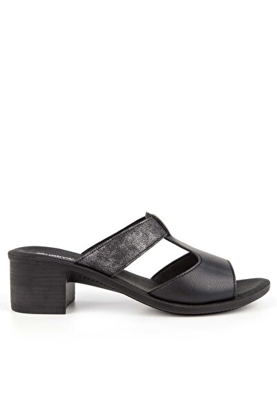 Muya Papuci cu toc Ceria Anatomical pentru femei - negri - 38