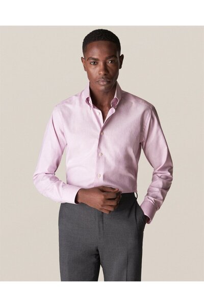 Eton Pembe Oxford Gömlek