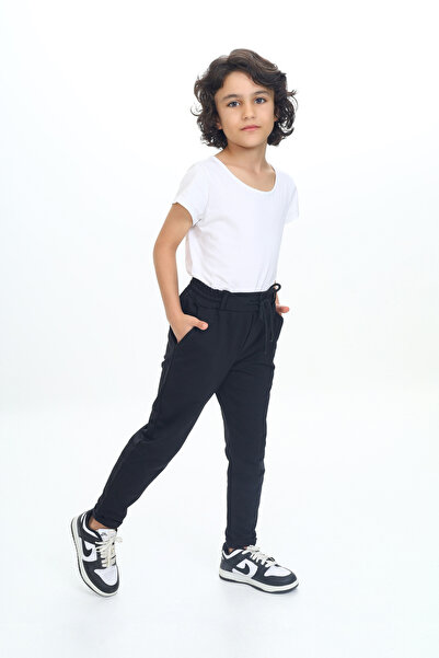 e-çocuk Boy's Double Leg Sweatpants 6601-6602