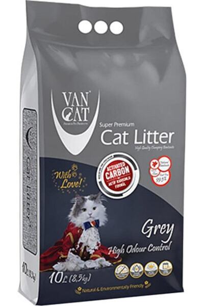 VET Vancat Aktif Karbon Kokusuz Kedi Kumu 10lt