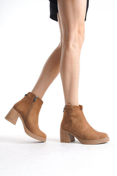 Solo Bag Γυναικείες μπότες με φερμουάρ με λεπτομέρεια casual