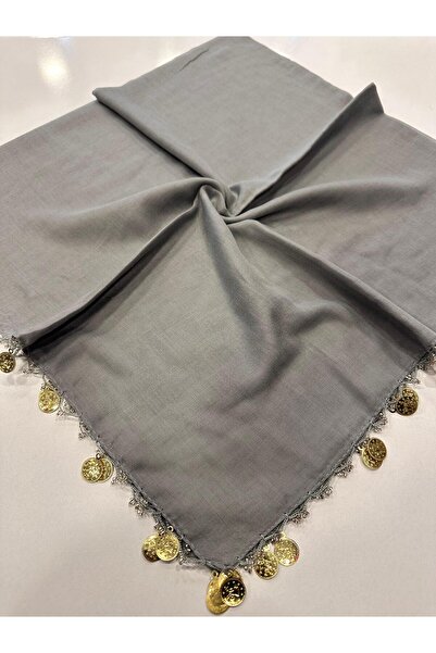 Bursa Yemenisi Pullu el oyalı yazma eşarp çeyizlik 100x100