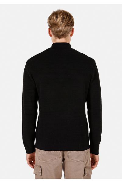 Colin's Pulover negru pentru bărbați