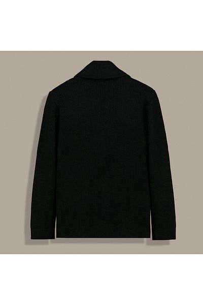 Sarar INTERVIEW CARDIGAN NEGRU CU BUTONI