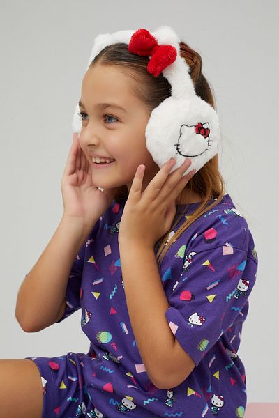 Hello Kitty Licensed Cold Protective Soft Plush Winter Earmuff Ear Warmer Roz-176