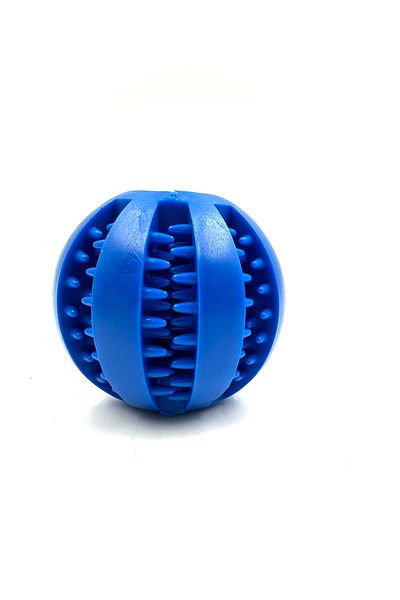Tasma Market Anti-Tartar Dog Play Ball with Reward Food Reservoir