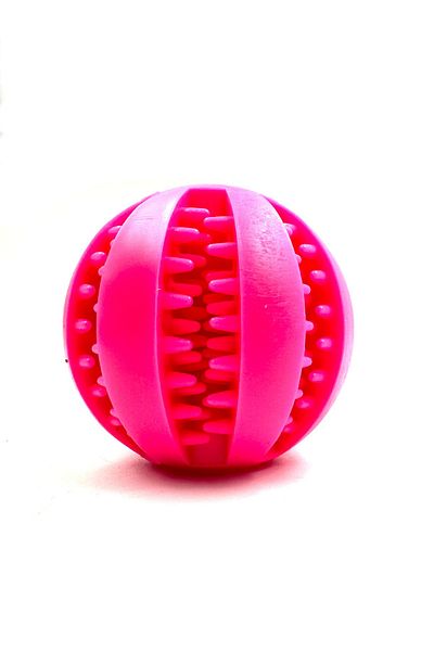Tasma Market Rubber Reward Dog Play Ball with Food Reservoir