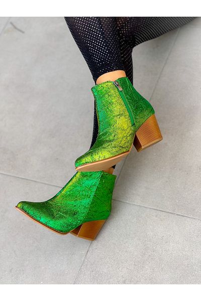 irmona ΜΙΝΙ ΜΠΟΤΑΚΙΑ DALİDA GREEN YELLOW GRADE DALLAS WESTERN