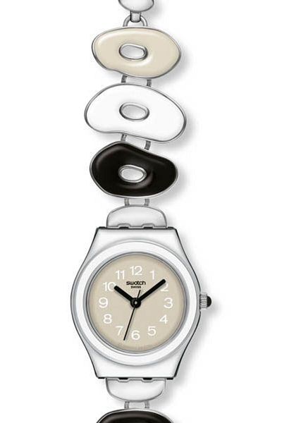 Swatch PINUSSINA BLACK AND WHITE