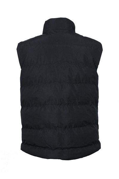 Sanalbolluk Black Color Thick Zippered Model Inflatable Sports Vest