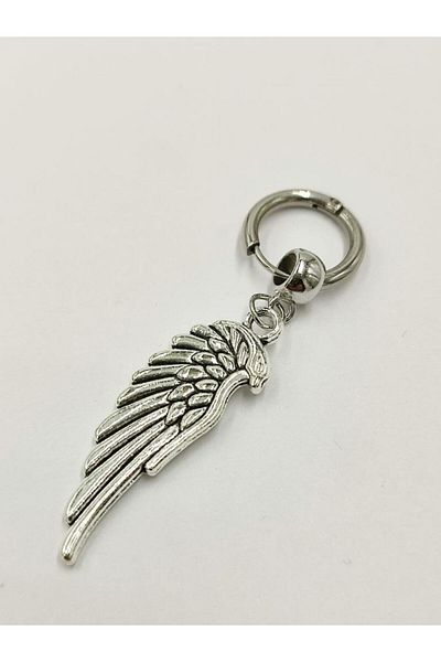 Sanalbolluk Eagle Model Steel Earrings