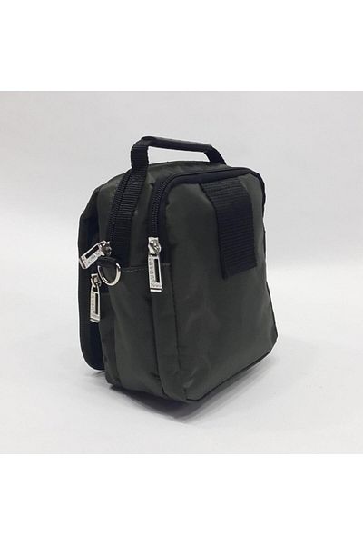 SEVENTEEN Medium Size Seventeen Khaki Color Men's Handbag