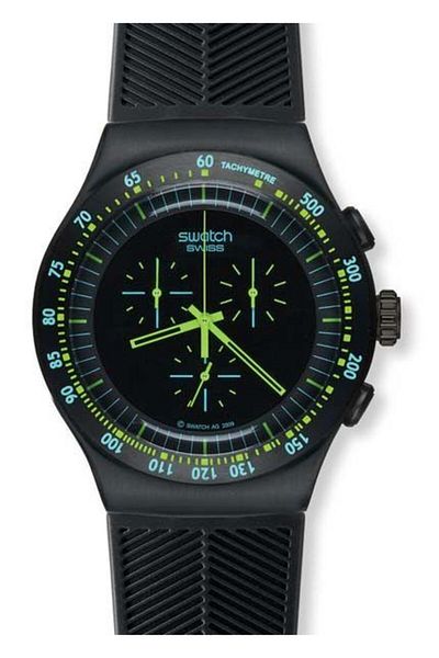 Swatch GREEN IN DARK