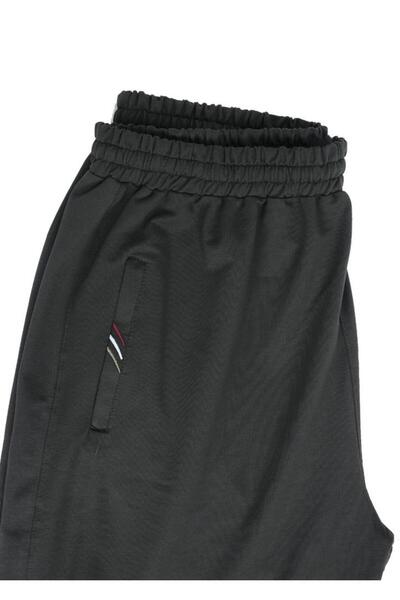 Sanalbolluk Battal Size Elastic Leg Sweatpants Khaki Color