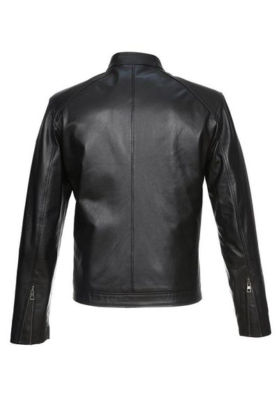 Sanalbolluk Fit Sports Men's Leather Coat