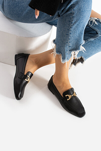 ALANCE Pufi Справжня шкіра Плоска підошва Кріпкі мокасини Лофер Балетка Зручне жіноче взуття на щодень