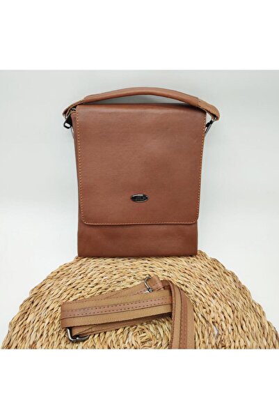 Arpelle Classic Magnetic Cover Leather Handbag