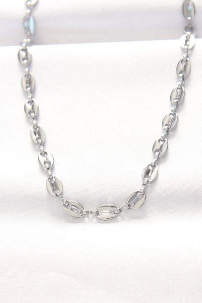 Skygo 316L Steel Special Series Silver Color Sailor Chain Necklace