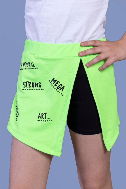 Toontoy Κορίτσι - Σορτς με τύπωμα με λεπτομέρεια Garni