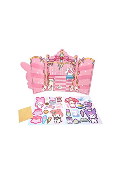 Tokkal Melodi Çok Kez Yapıştırmalı Sticker Oyun Evi Kitapçık 1 Adet- My Melody