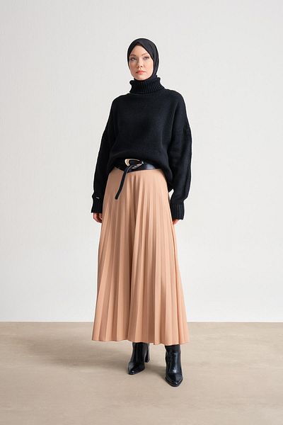 Armine Fusta Bej - Model Ort1535