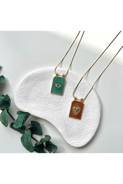 mibrillo Çelik Arkası Yazılı Tarot Şans Kartı