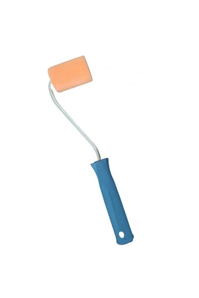 Art & Art 5 cm Orange Velvet Roller Brush - with 1 Refill
