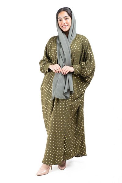 IKKXA Abaya AIK8004 Olive