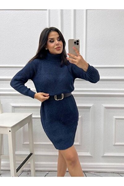 KAŞİHA Kadın Triko Selanik Örgü Tam Balıkçı Tunik