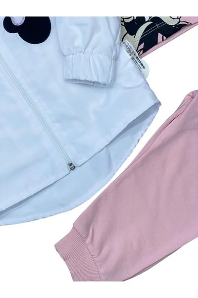 furyal Baby Girl Hooded Bow Rain Cover Set of 3