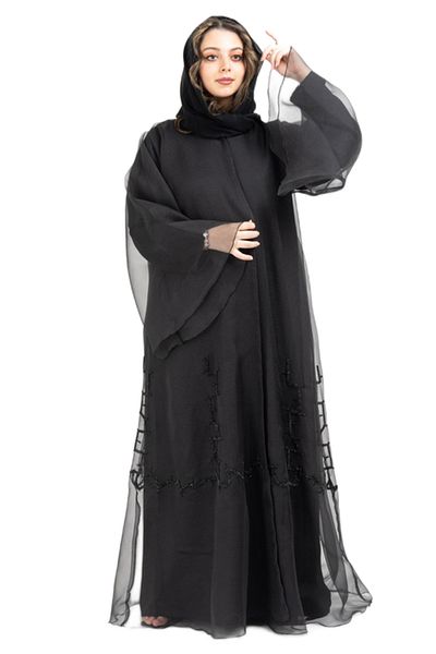IKKXA Abaya AIK5002 Black