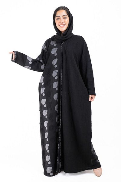 IKKXA Abaya AIK6037 Black