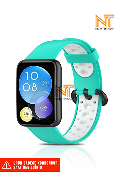 Nezih Case Huawei Watch Fit 2 Uyumlu A+ Kalite Delikli Nike Spor Jel Silikon ...