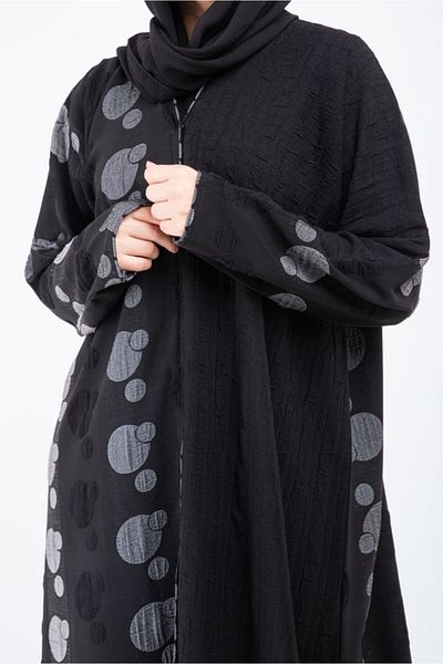 IKKXA Abaya AIK6037 Black
