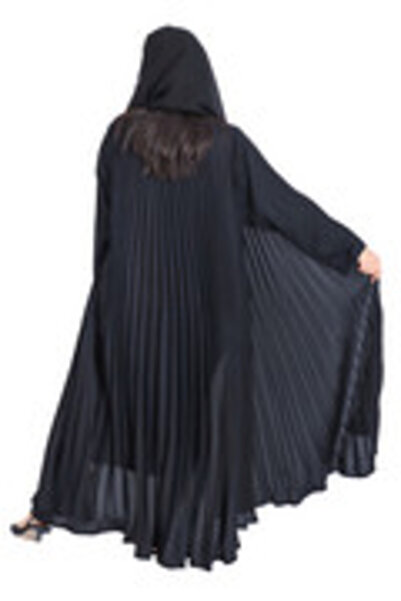 IKKXA Modern Abaya AIK4033 Black