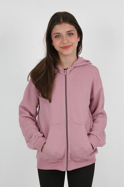 Toontoy Girl's Tt Embroidered Cardigan